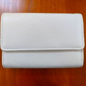Cute ivory bifold wallet